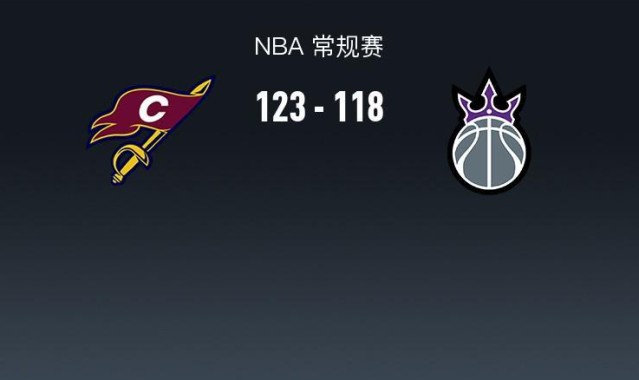 U球体育直播-NBA战报：骑士123-118国王，米切尔33+5+8